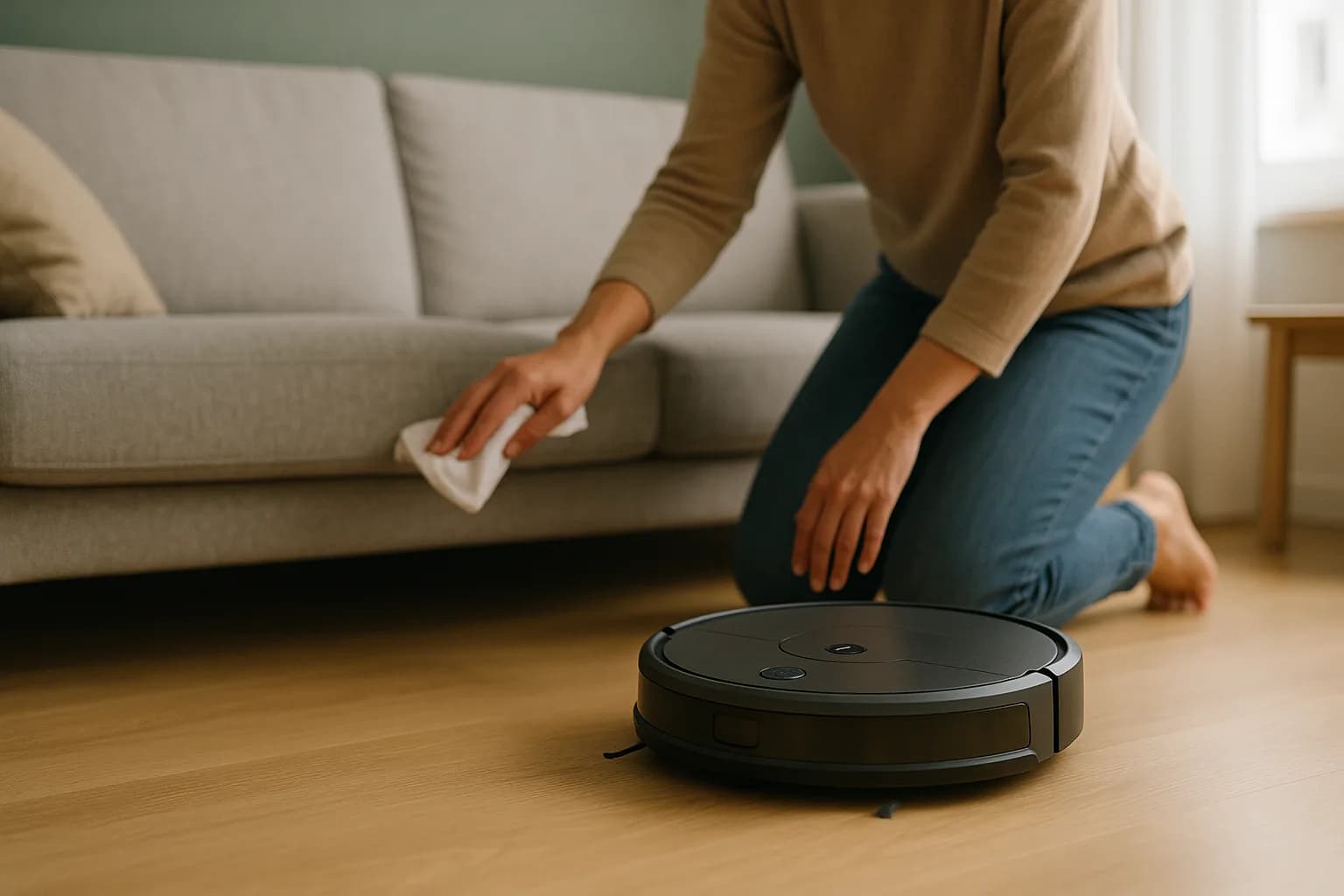 L'impact des aspirateurs robots laveurs sur la qualité de l'air intérieur